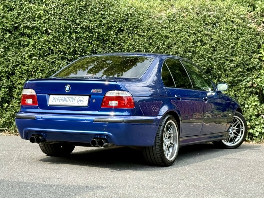 BMW M5 Saloon Blue #3