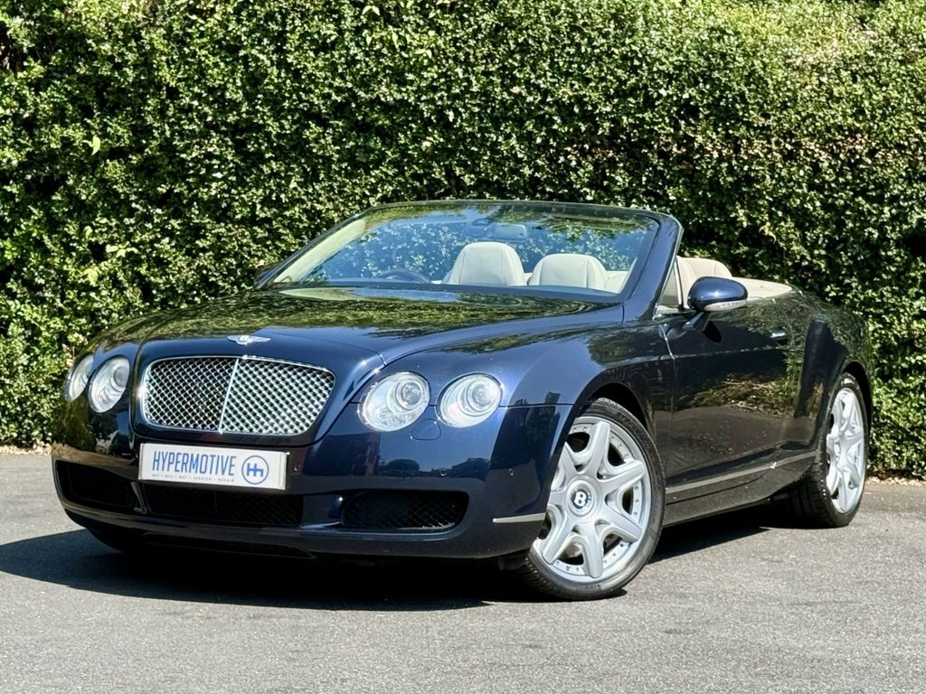 Bentley Continental Gt 6L Gtc Blue #4