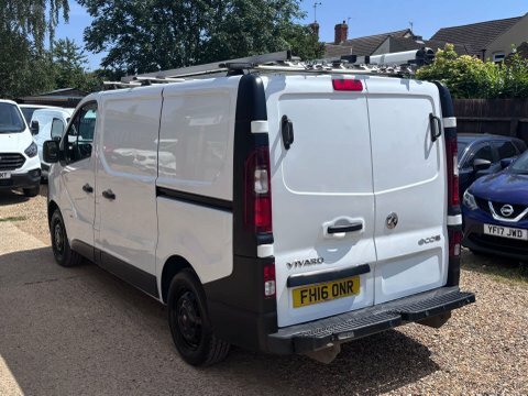 Vauxhall Vivaro 1.6 Vivaro 2900 FH16ONR White #5