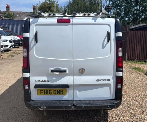 Vauxhall Vivaro 1.6 Vivaro 2900 FH16ONR White #4
