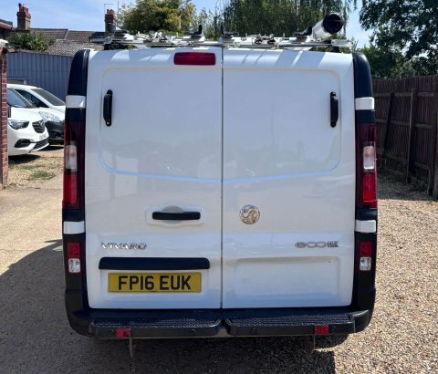 Vauxhall Vivaro 1.6 Vivaro 2900 FP16EUK White #4