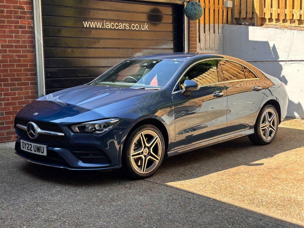 Mercedes-Benz CLA Class 1.3 Cla250e 15.6Kwh Amg Line Premium Coupe 8G-dc Blue