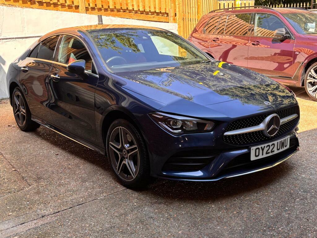 Mercedes-Benz CLA Class 1.3 Cla250e 15.6Kwh Amg Line Premium Coupe 8G-dc Blue #3