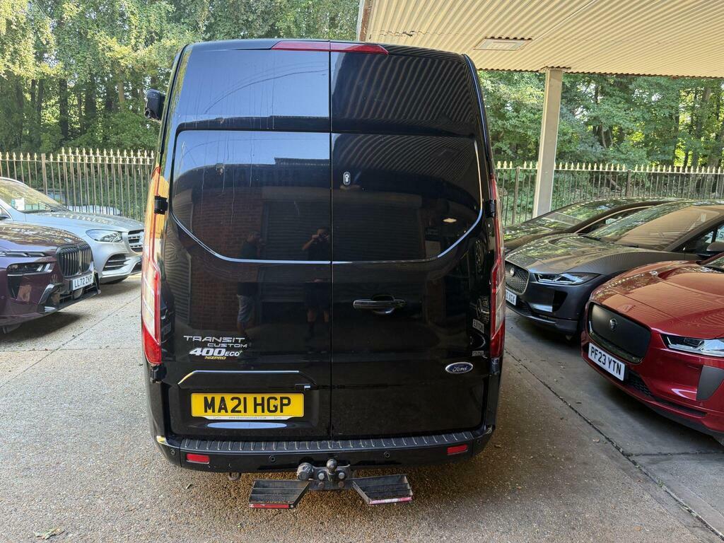 Ford Transit Custom 2.0 300 Ecoblue Limited L2 H2 Euro 6 S S Black #5
