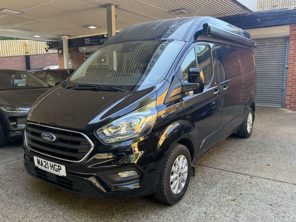 Ford Transit Custom 2.0 300 Ecoblue Limited L2 H2 Euro 6 S S Black