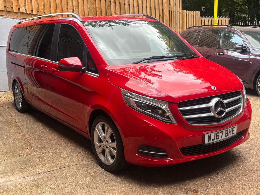 Mercedes-Benz V Class 2.2 V250d Bluetec Sport G-tronic Euro 6 S S Red #3