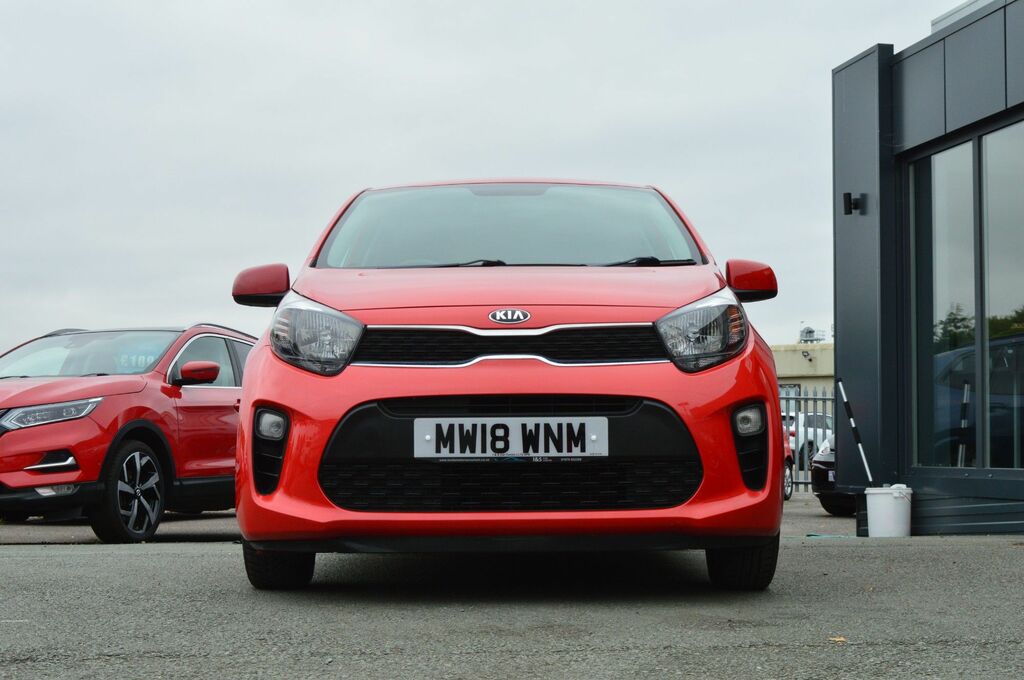Kia Picanto 2 Hatchback MW18WNM Red #3