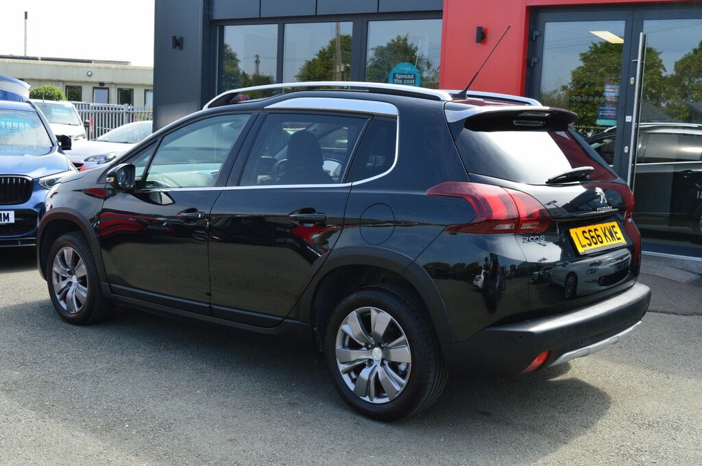 Peugeot 2008 Bluehdi Allure Suv LS66KWE Black #6