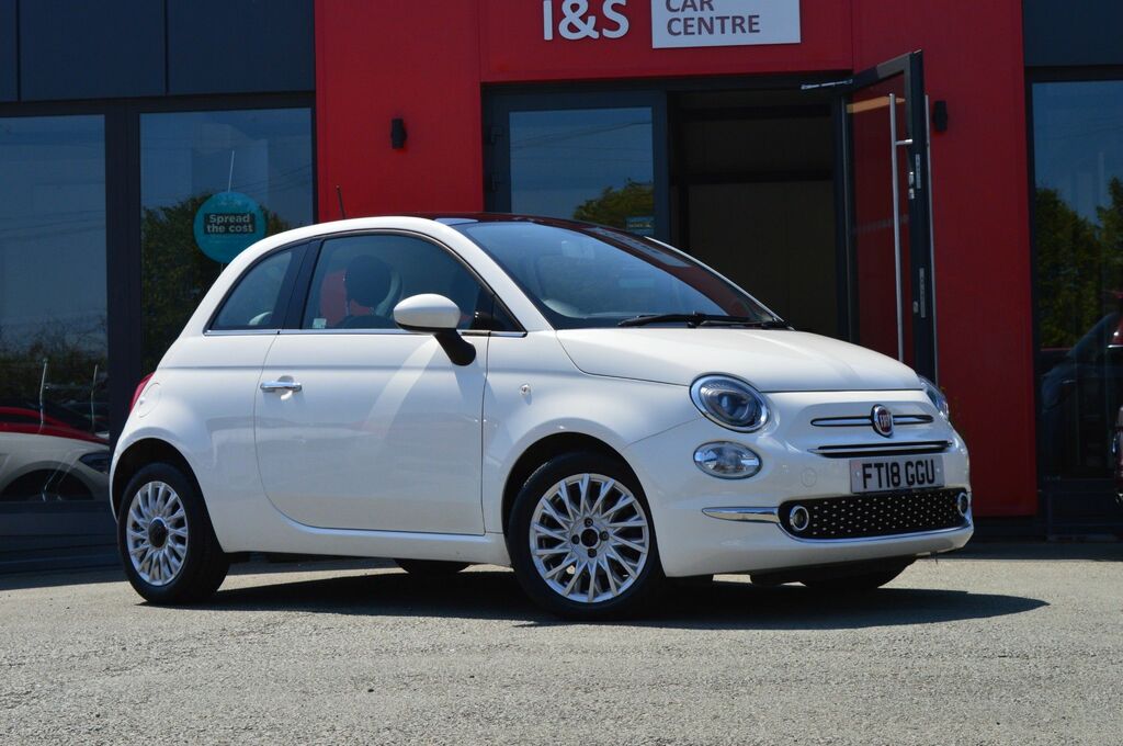 Fiat 500 Lounge Hatchback White