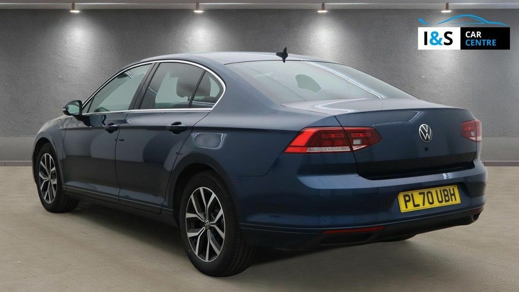Volkswagen Passat Tsi Evo Se Nav PL70UBH Blue #3