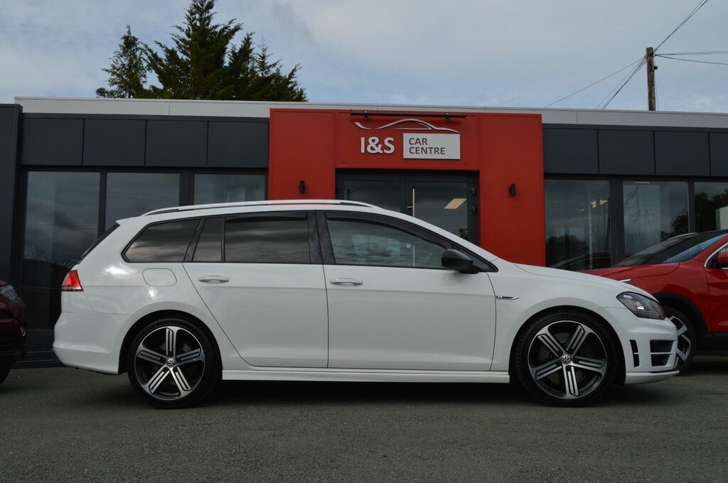 Volkswagen Golf Tsi Bluemotion Tech R BG66RHU White #4