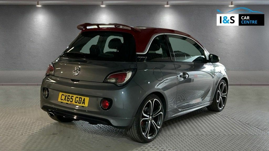 Vauxhall Adam Turbo S Hatchback Grey #4