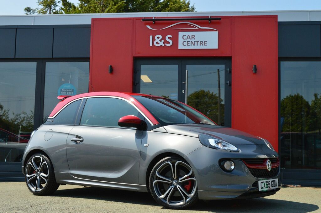 Vauxhall Adam Turbo S Hatchback Grey