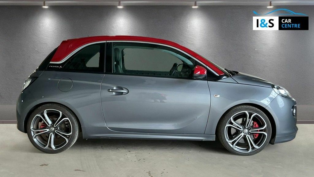 Vauxhall Adam Turbo S Hatchback Grey #5