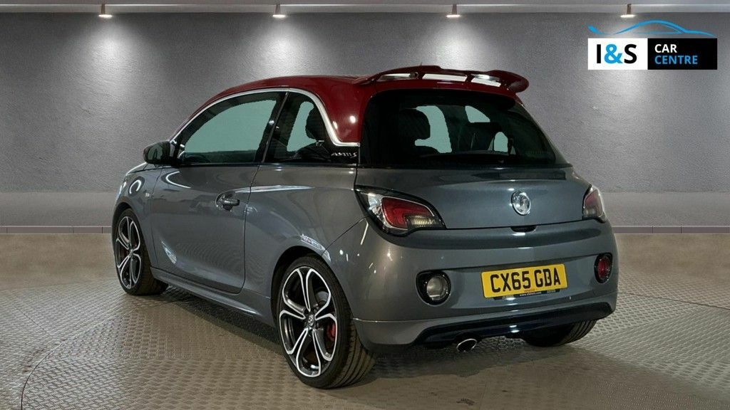 Vauxhall Adam Turbo S Hatchback Grey #3