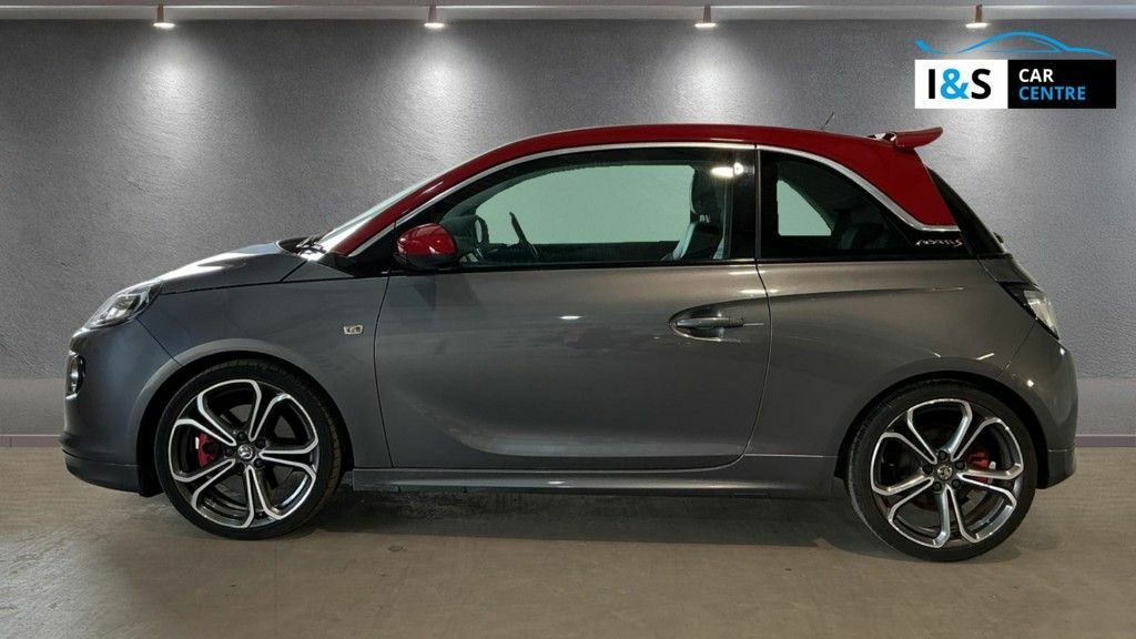 Vauxhall Adam Turbo S Hatchback Grey #6