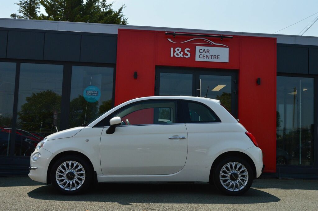 Fiat 500 Lounge Hatchback White #5