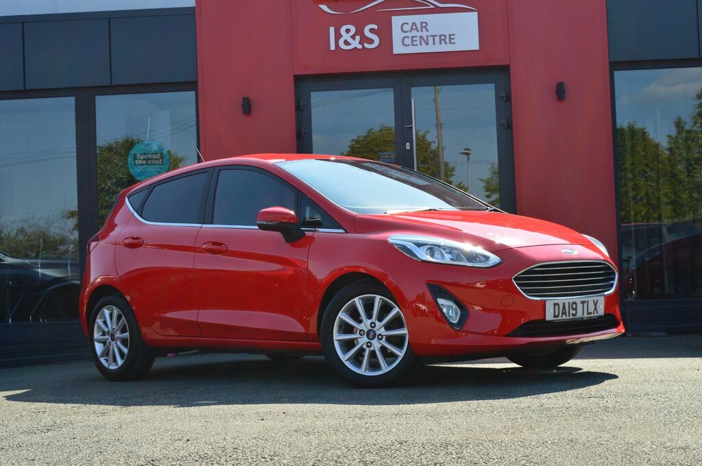 Ford Fiesta Ecoboost Gpf Titanium Hatchback Red