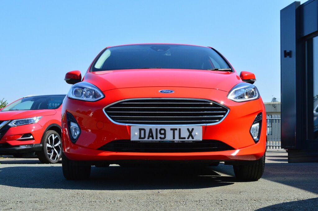 Ford Fiesta Ecoboost Gpf Titanium Hatchback Red #3