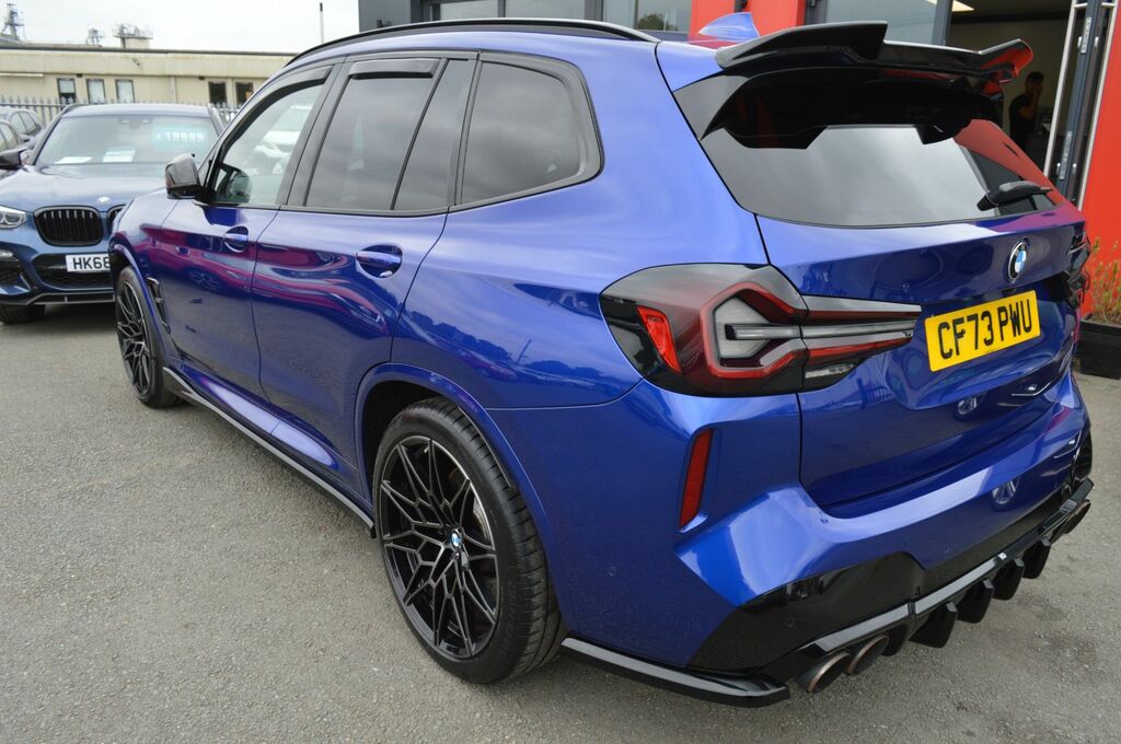 BMW X3 M Competition Suv Blue #5