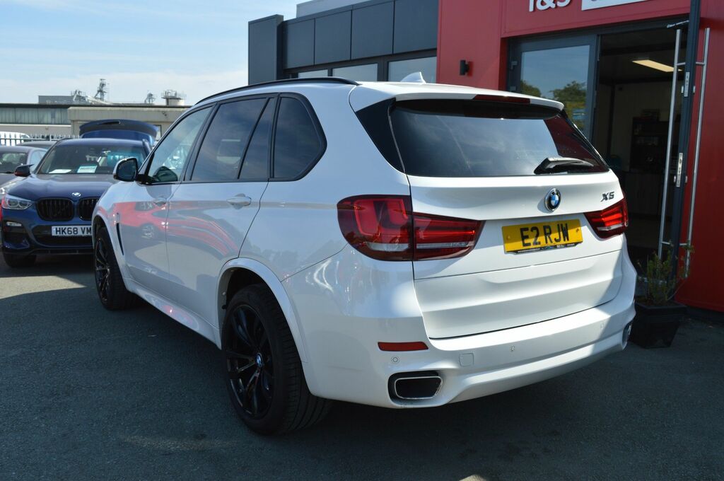 BMW X5 30D M Sport Suv White #6