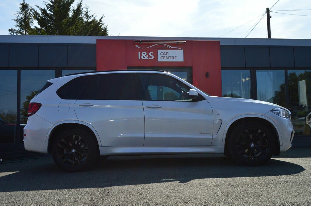 BMW X5 30D M Sport Suv White #4