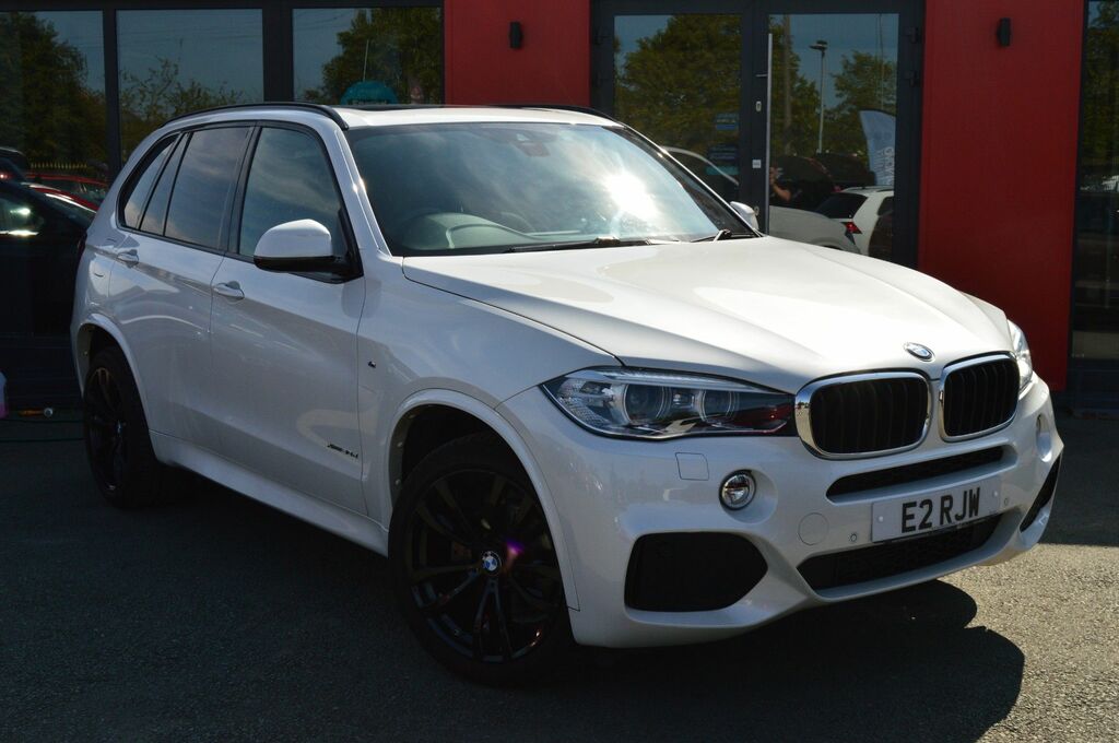 BMW X5 30D M Sport Suv White #2
