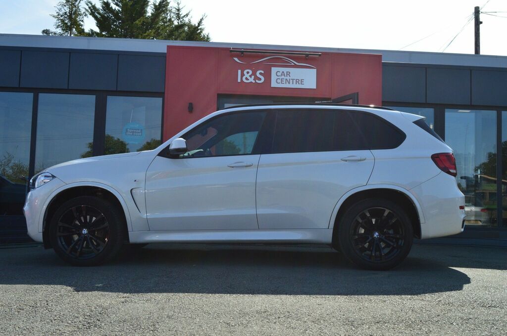 BMW X5 30D M Sport Suv White #5