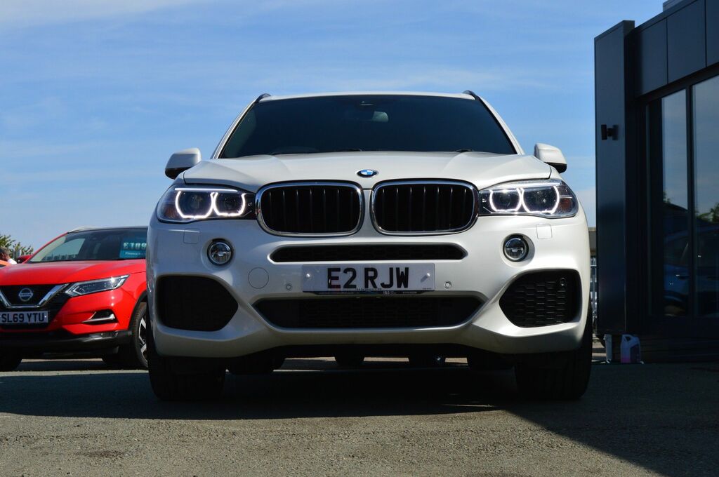 BMW X5 30D M Sport Suv White #3