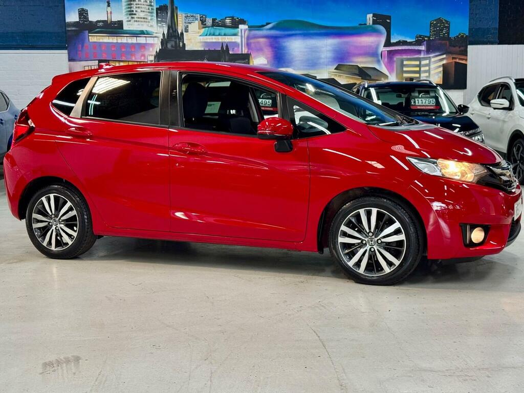 Honda Jazz Hatchback 1.3 I-vtec Ex Cvt Euro 6 Ss 2017 Red #2