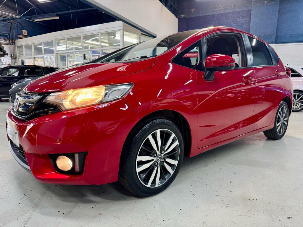 Honda Jazz Hatchback 1.3 I-vtec Ex Cvt Euro 6 Ss 2017 Red #3