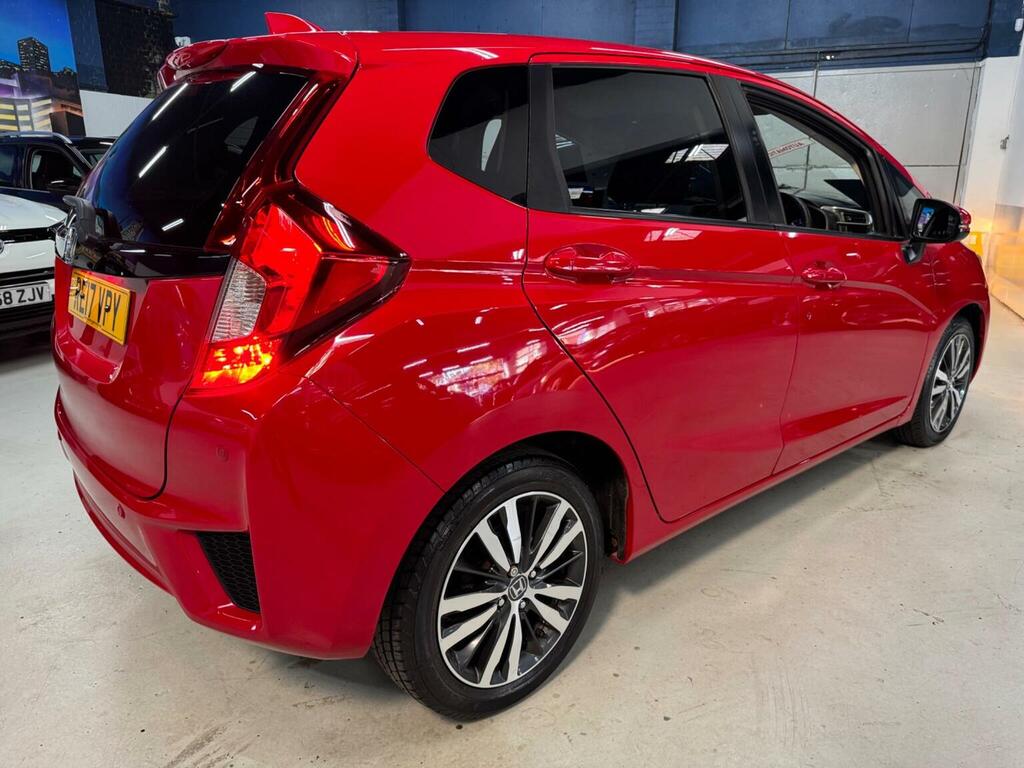 Honda Jazz Hatchback 1.3 I-vtec Ex Cvt Euro 6 Ss 2017 Red #5