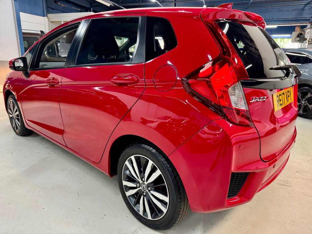 Honda Jazz Hatchback 1.3 I-vtec Ex Cvt Euro 6 Ss 2017 Red #4