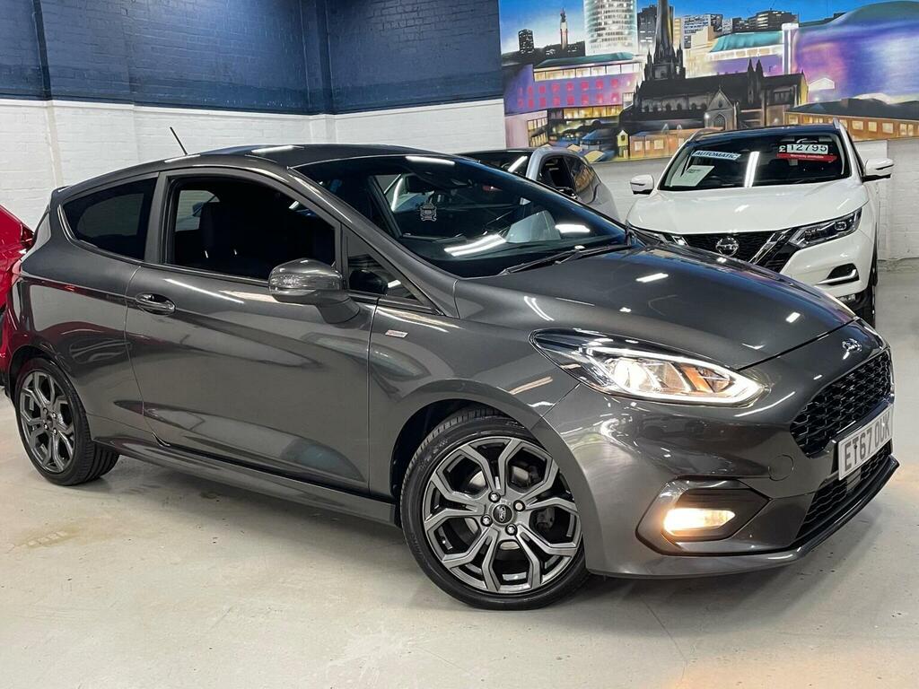 Ford Fiesta Hatchback 1.0T Ecoboost St-line Euro 6 Ss Grey
