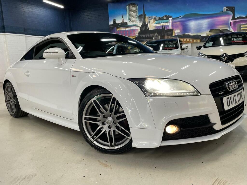 Audi TT Coupe 2.0 Tdi Black Edition S Tronic Quattro Euro White