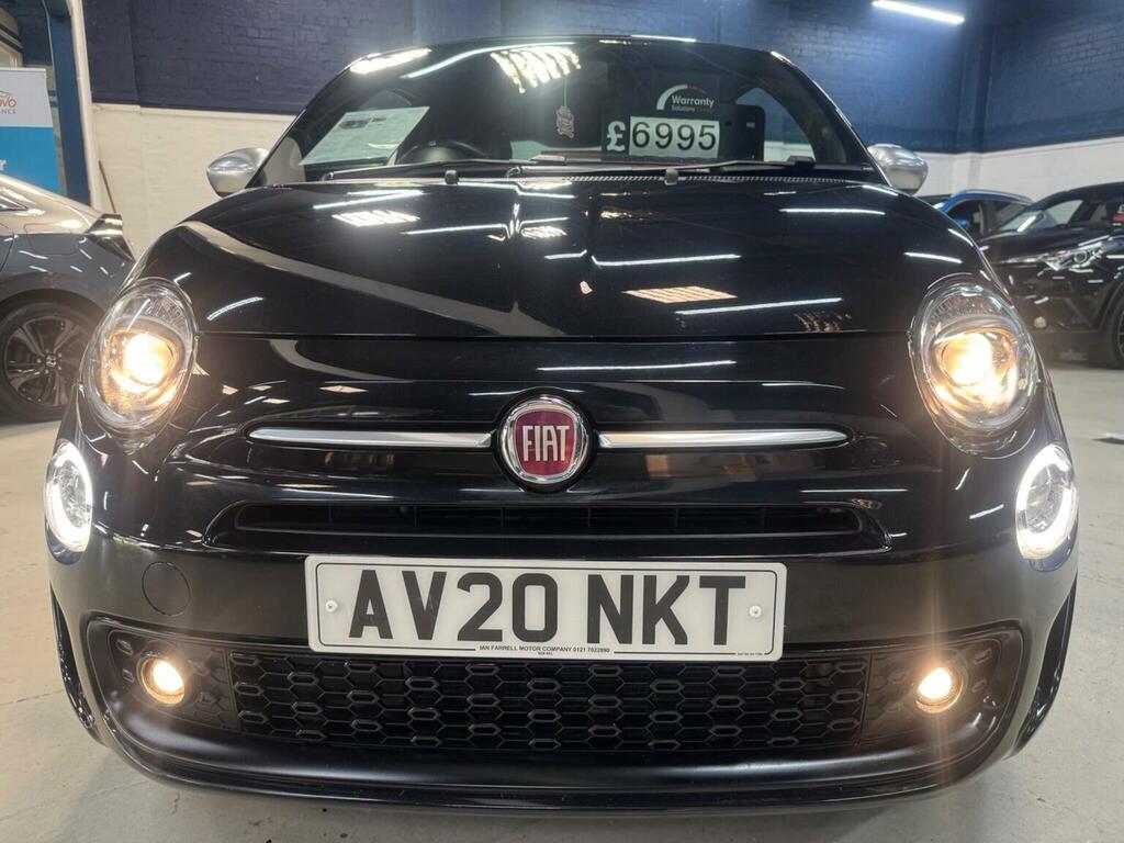 Fiat 500 Hatchback 1.2 Rock Star Euro 6 Ss 202020 Black #3