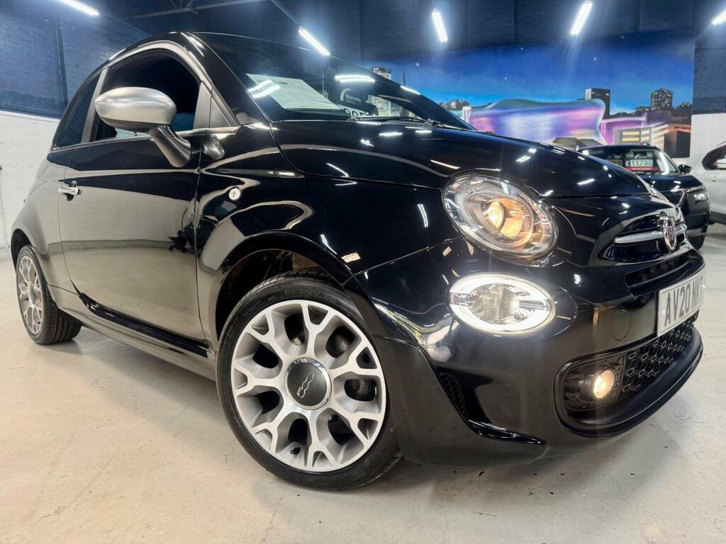 Fiat 500 Hatchback 1.2 Rock Star Euro 6 Ss 202020 Black