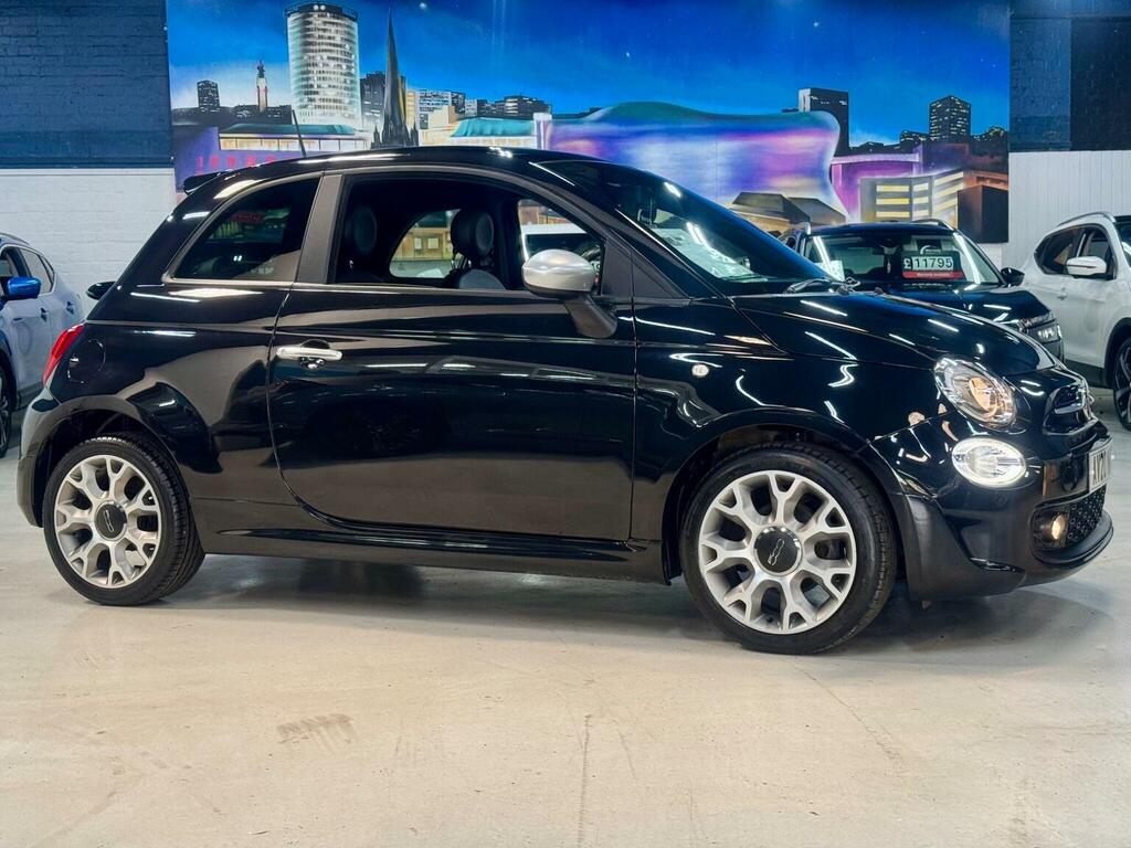 Fiat 500 Hatchback 1.2 Rock Star Euro 6 Ss 202020 Black #2