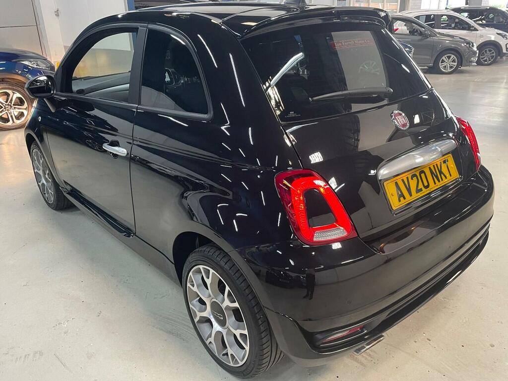 Fiat 500 Hatchback 1.2 Rock Star Euro 6 Ss 202020 Black #5