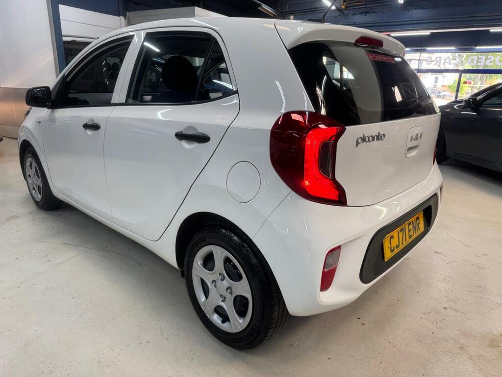 Kia Picanto Hatchback 1.0 Dpi 1 Euro 6 Ss 202271 White #4
