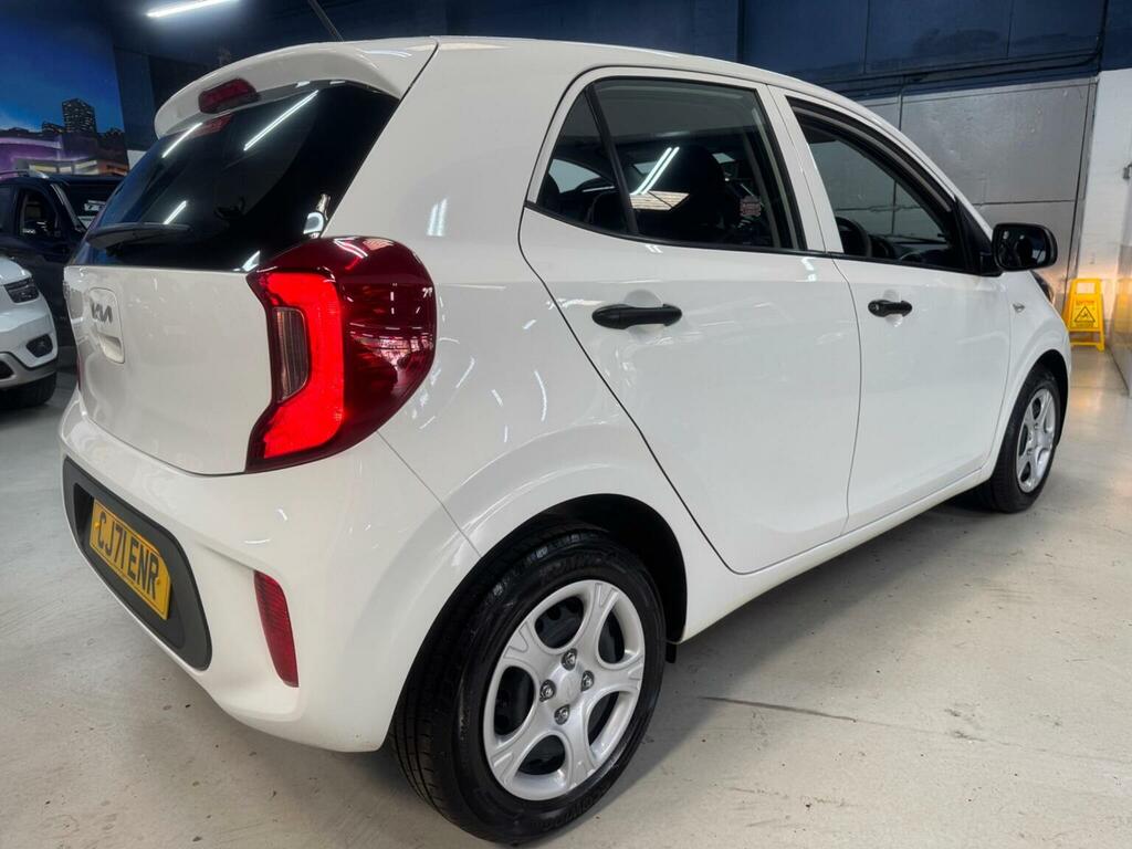 Kia Picanto Hatchback 1.0 Dpi 1 Euro 6 Ss 202271 White #3
