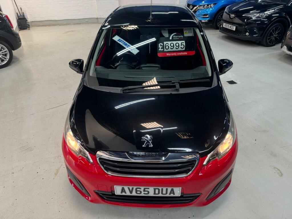 Peugeot 108 Hatchback 1.0 Active 2 Tronic Euro 6 201565 Red #6