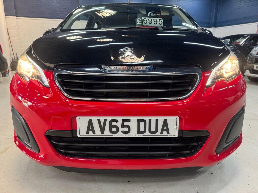 Peugeot 108 Hatchback 1.0 Active 2 Tronic Euro 6 201565 Red #2