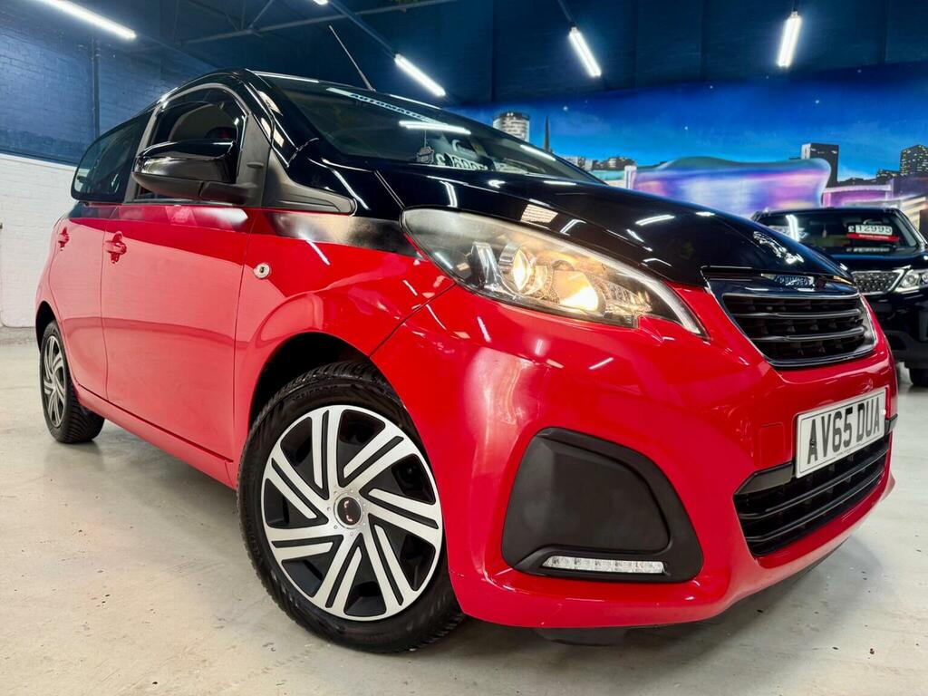 Peugeot 108 Hatchback 1.0 Active 2 Tronic Euro 6 201565 Red
