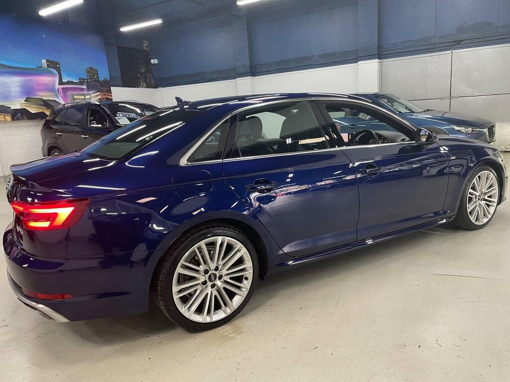 Audi A4 Saloon 2.0 Tfsi 35 S Line S Tronic Euro 6 Ss Blue #5