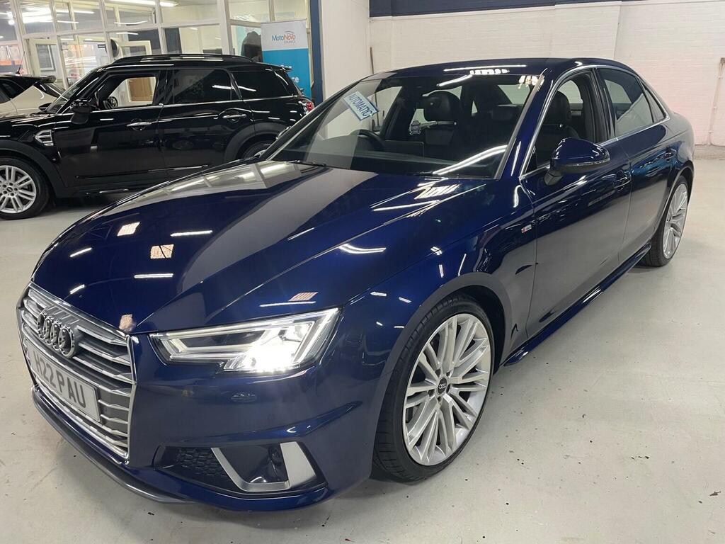 Audi A4 Saloon 2.0 Tfsi 35 S Line S Tronic Euro 6 Ss Blue #6