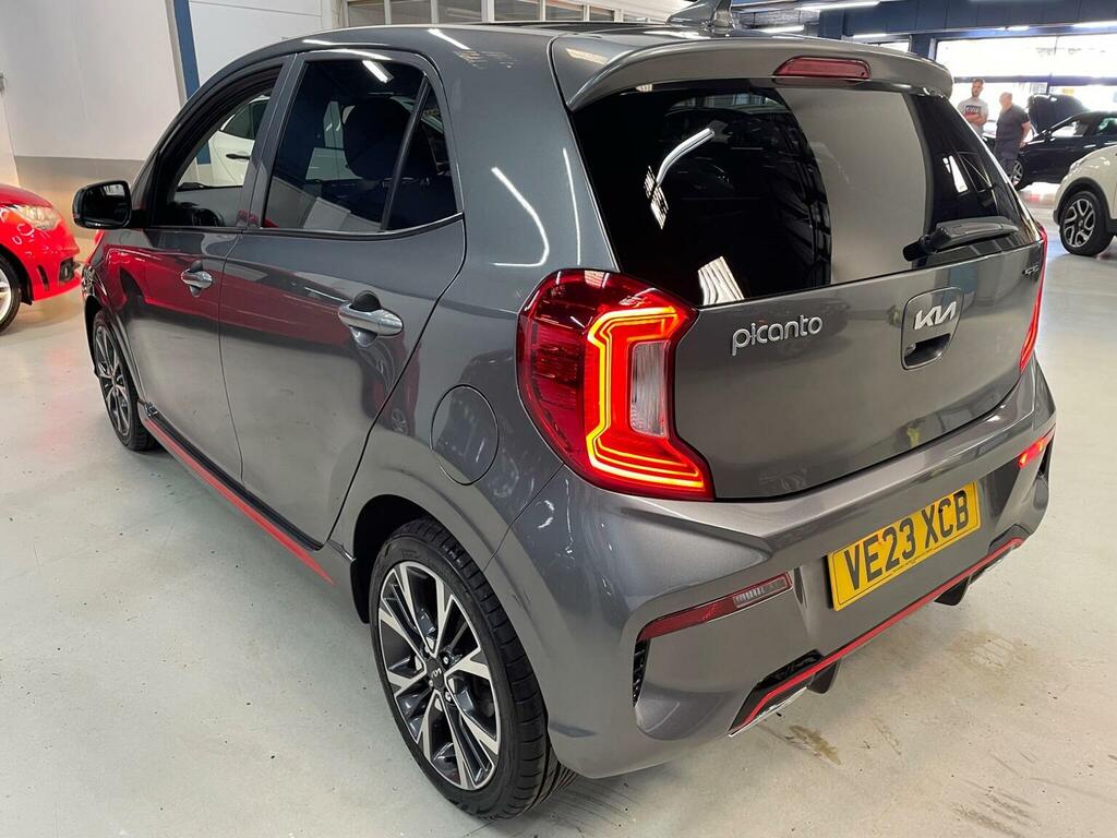 Kia Picanto Hatchback 1.0 Dpi Gt-line Amt Euro 6 Ss 20 Grey #4