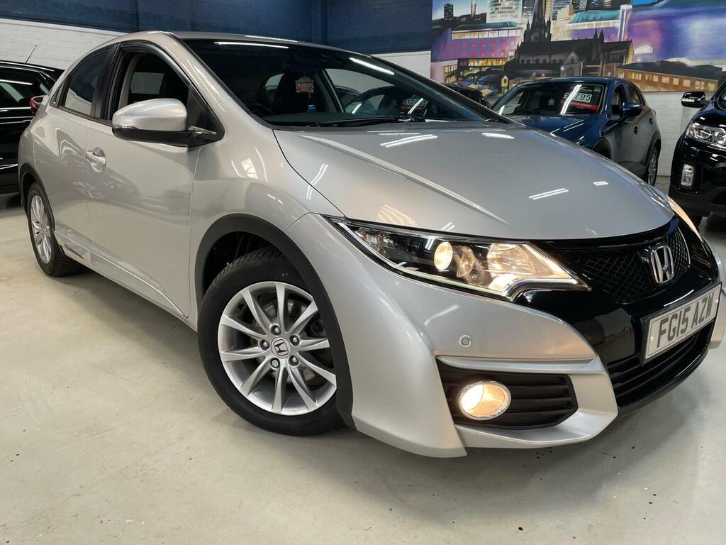 Honda Civic Hatchback 1.6 I-dtec Se Plus Navi Euro 5 Ss 5 Silver
