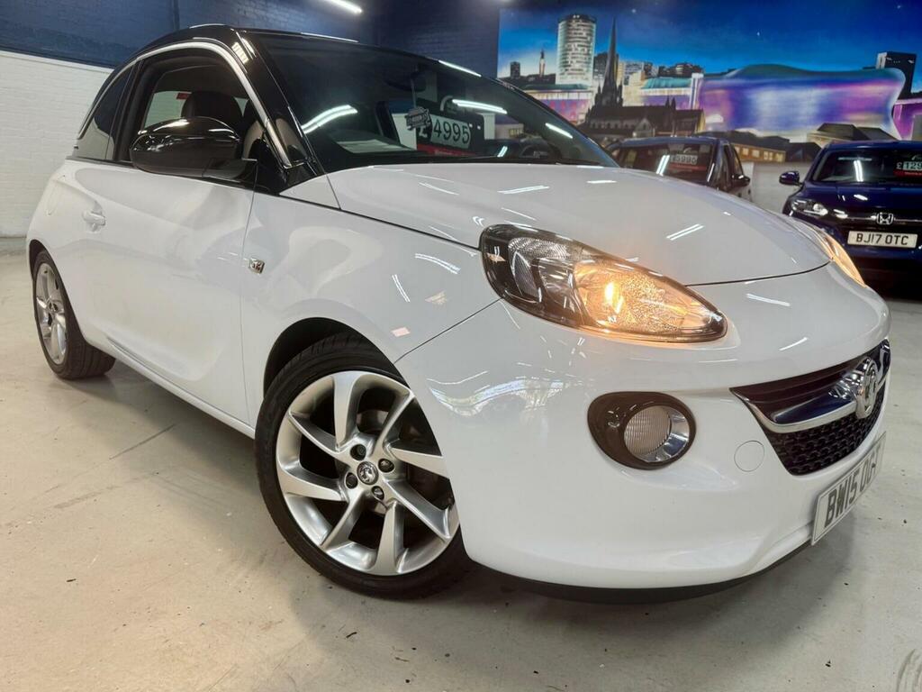 Vauxhall Adam Hatchback 1.2I Slam Euro 6 201515 White