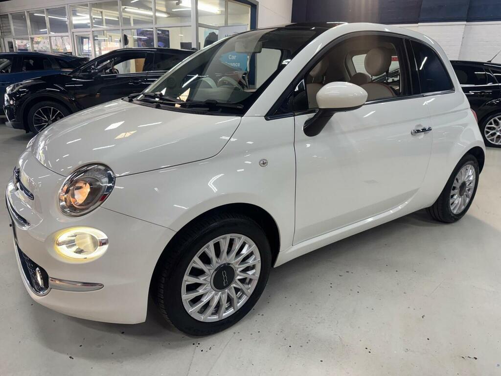 Fiat 500 Hatchback 1.2 Lounge Euro 6 Ss 201565 White #5